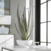 Evarado Aloe Planter, Artificial Plants & Flower by Uttermost, 16.75" width x 28.25" height x 16.75" depth thumbnail 5