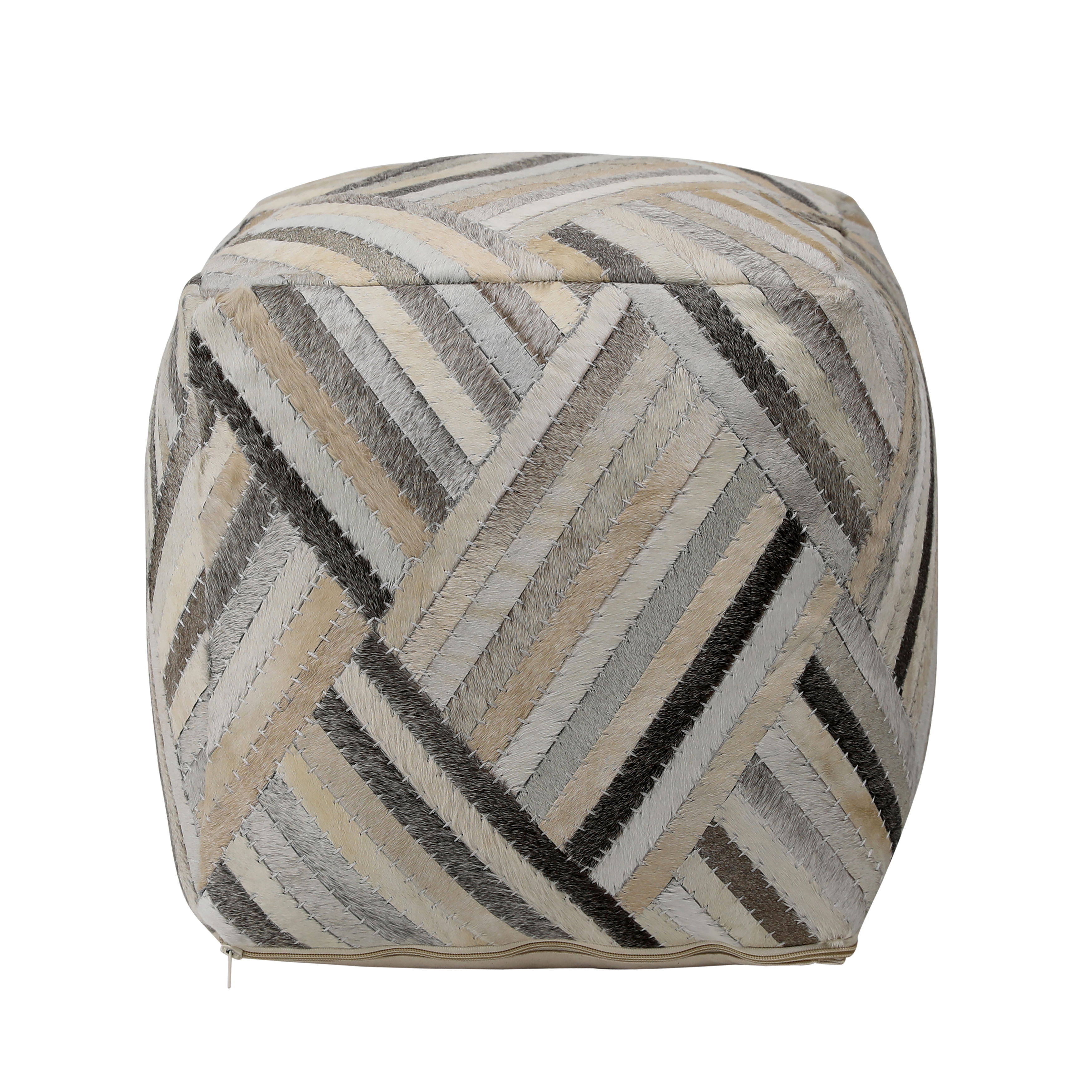 Edith Pouf, Ottoman by Dovetail, 16" width x 16" height x 16" depth View 2
