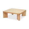 Oregon Square Coffee Table Blonde, by Moe's Home, 42" width x 15" height x 42" depth thumbnail 1