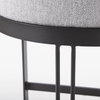 Hollyfield Low Back 32.7in Seat Counter Stool | II Gray Fabric with Bar, Counter & Bar Stool by Mercana, 20.5" length x 19.7" width x 32.7" height thumbnail 10