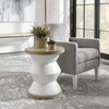 Spool Geometric Side Table, Side & End Table by Uttermost, 20" width x 23" height x 20" depth thumbnail 2