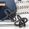Wilhelm II (Large) 10L x 10W Black Metal Link Decor Object thumbnail 2