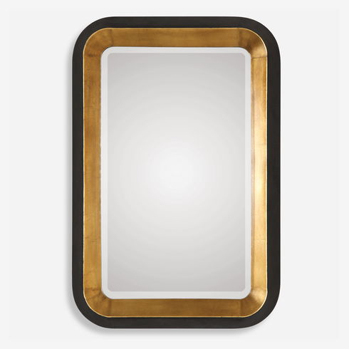 Niva Metallic Gold Wall Mirror