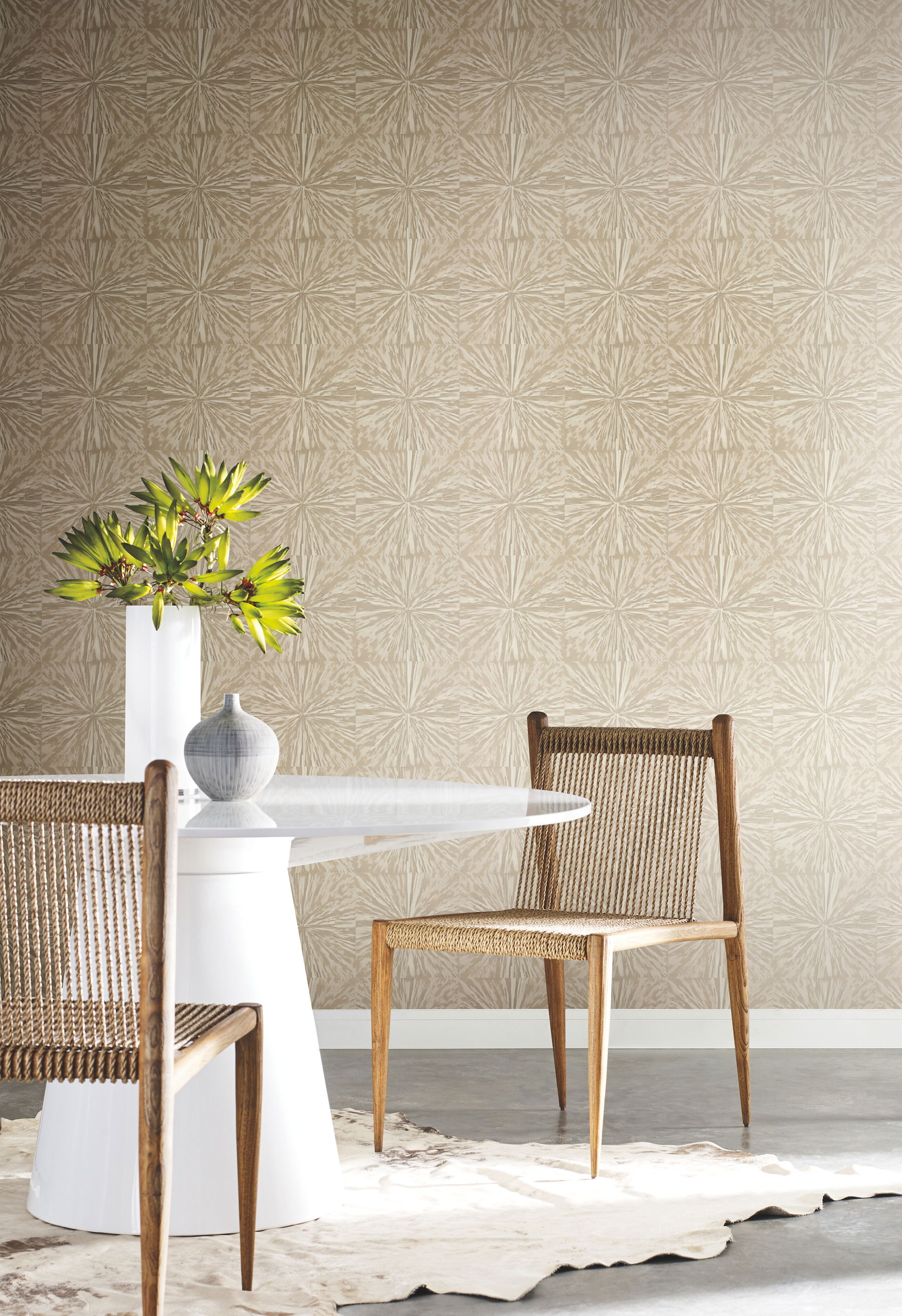 Squareburst Gold Wallpaper large image 