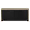 Beau Queen Storage Bed Warm Beige, by Moe's Home, 5'11" width x 3'3.37" height x 7'9.3" depth thumbnail 5