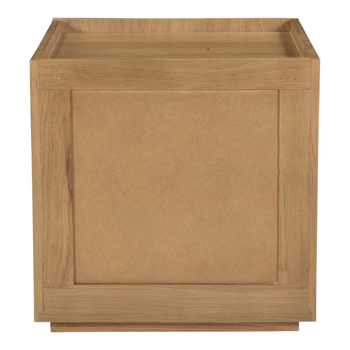Plank Nightstand Natural, by Moe's Home, 18" width x 18" height x 19" depth View 5