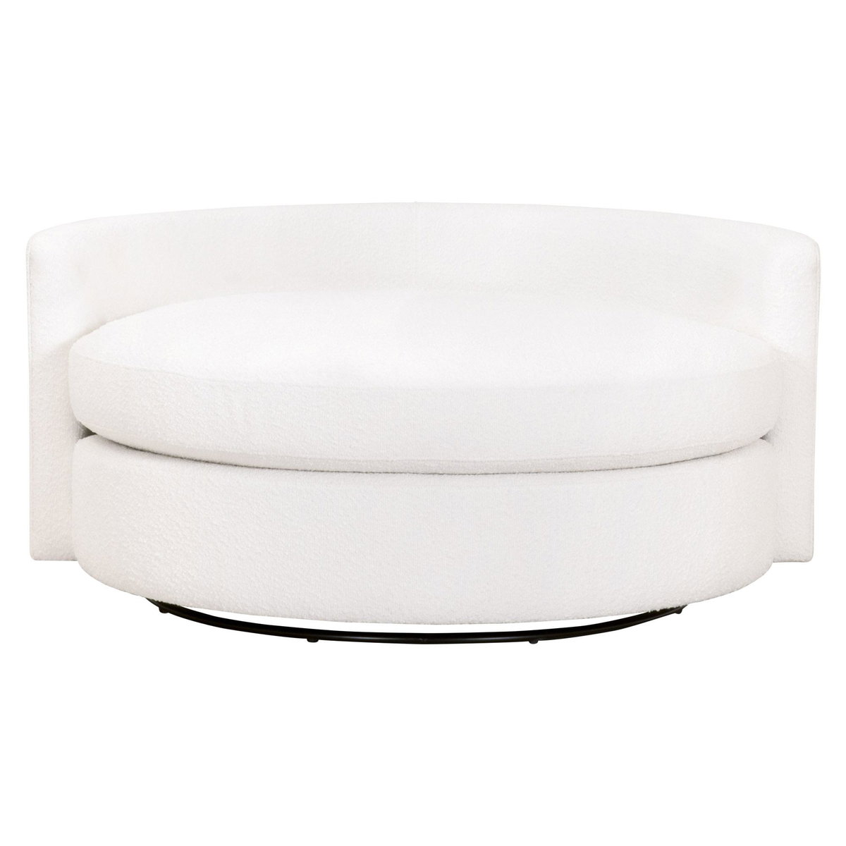 Lourne Grand Swivel Sofa Chair, Seating by Essentials for Living, 57" width x 33" height x 51" depth View 9
