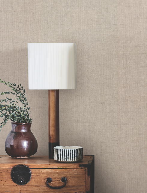 Hardy Linen Jute Wallpaper
