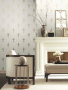 Fleur De Lis White & Gold Wallpaper thumbnail 2