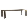 Reade Brass Outdoor Coffee Table, Furniture by Uttermost, 63" width x 16" height x 24" depth thumbnail 4
