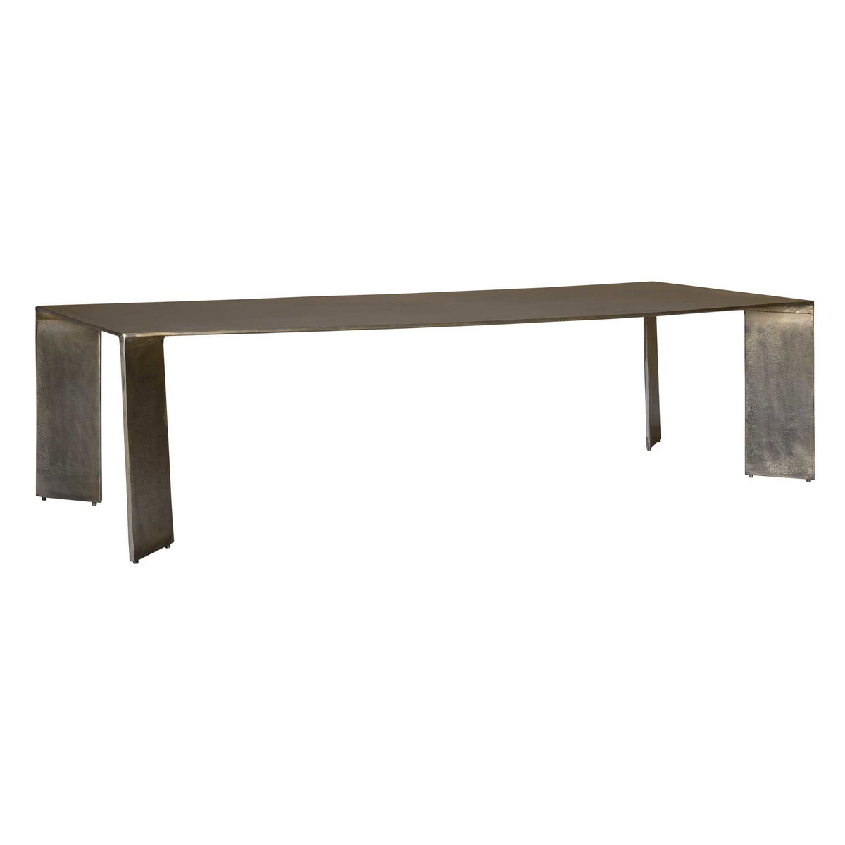 Reade Brass Outdoor Coffee Table, Outdoor Table by Uttermost, 5'3" width x 1'4" height x 2' depth View 4