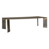 Reade Brass Outdoor Coffee Table, Outdoor Table by Uttermost, 5'3" width x 1'4" height x 2' depth thumbnail 4