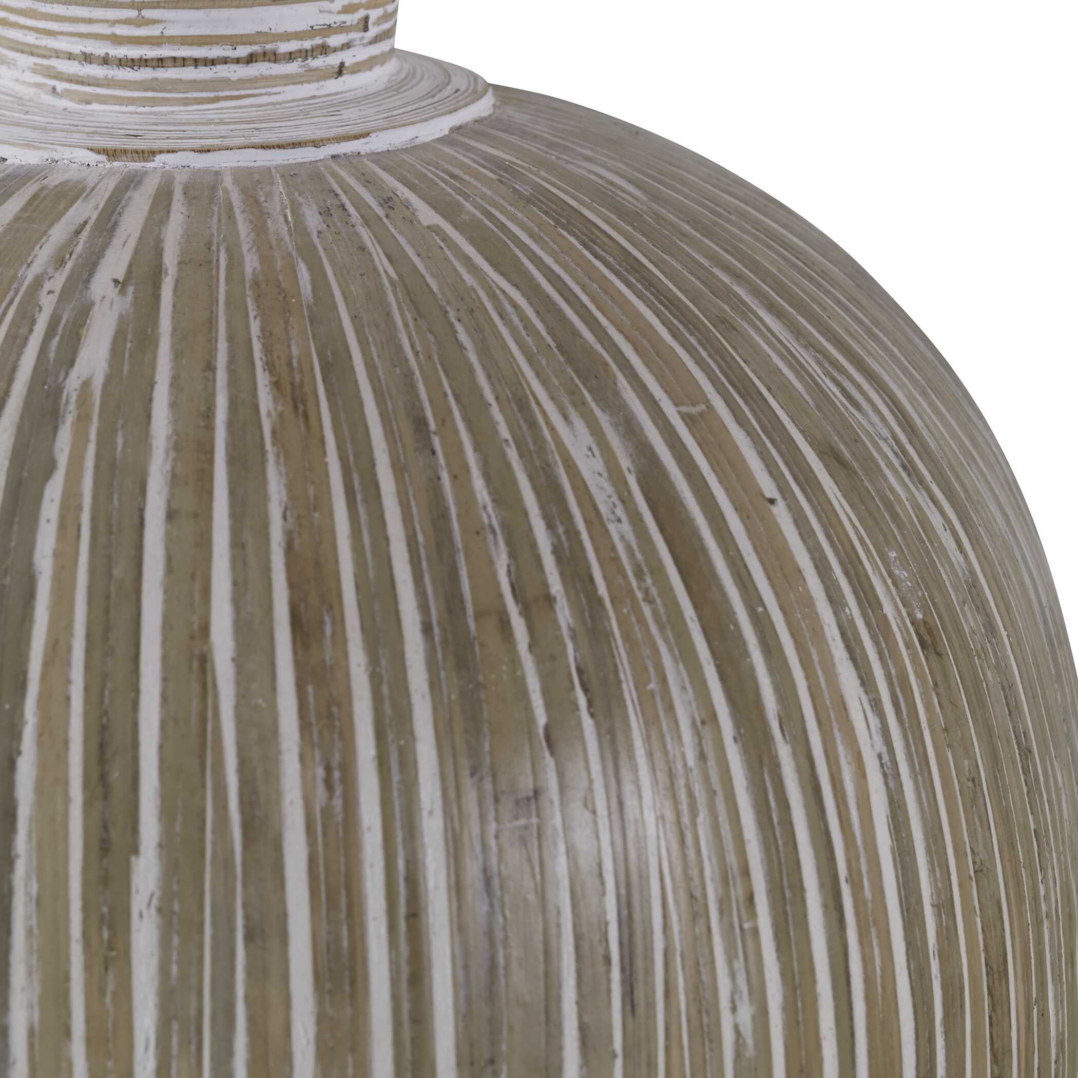 Islander White Washed Vases Set/2 large image 