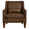 Clay Leather Armchair, Accent Chair by Uttermost, 32.5" width x 37" height x 35" depth thumbnail 1