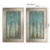 Whispering Wind Framed Art Set/2, Painting by Uttermost, 21.12" width x 34.62" height x 1.5" depth thumbnail 3