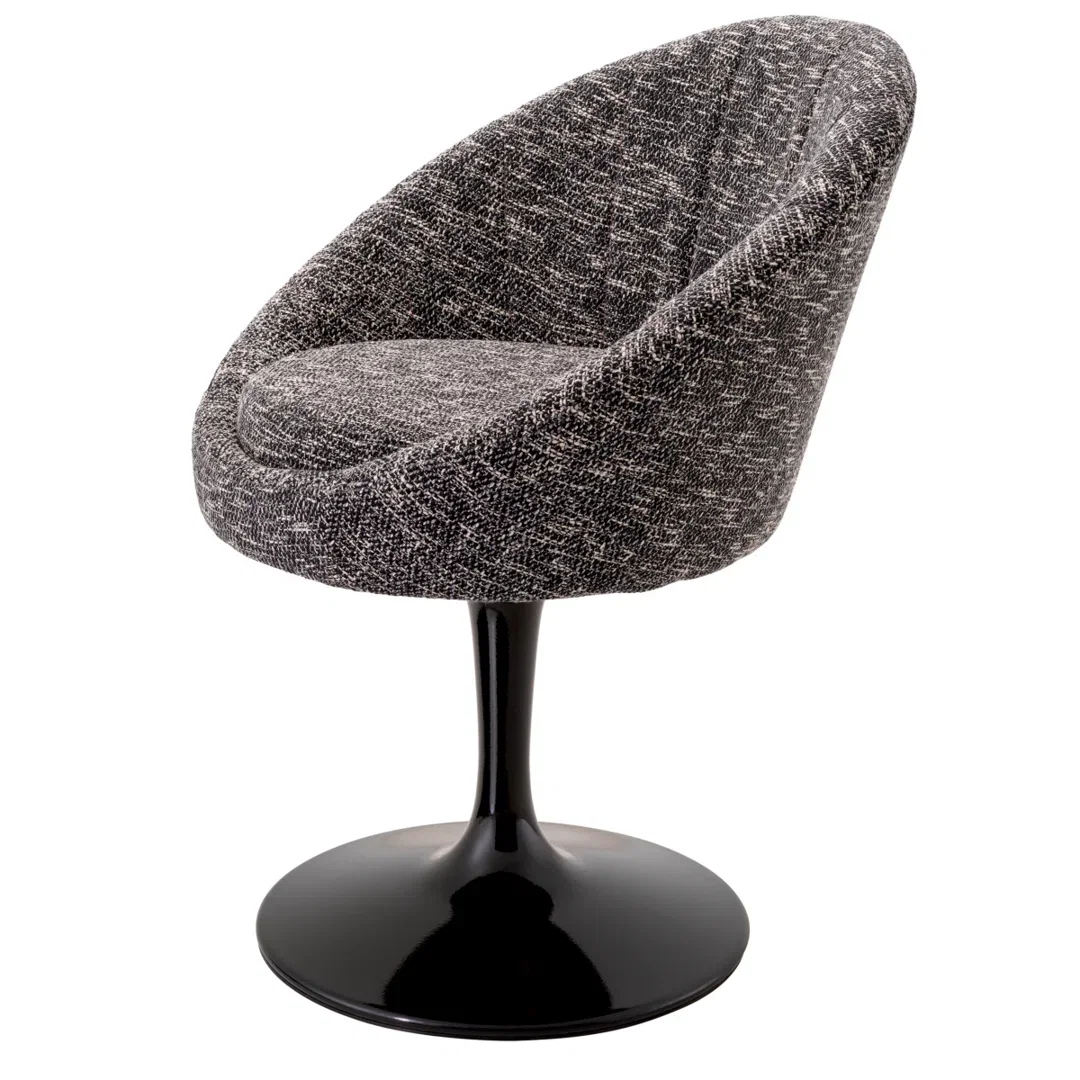O'Neill Upholstered Dining Chair, by Eichholtz USA, 26.38" width x 30.91" height x 22.44" depth View 3