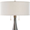 Cardoni Smoke Table Lamp, by Uttermost, 18" width x 32.25" height x 18" depth thumbnail 6