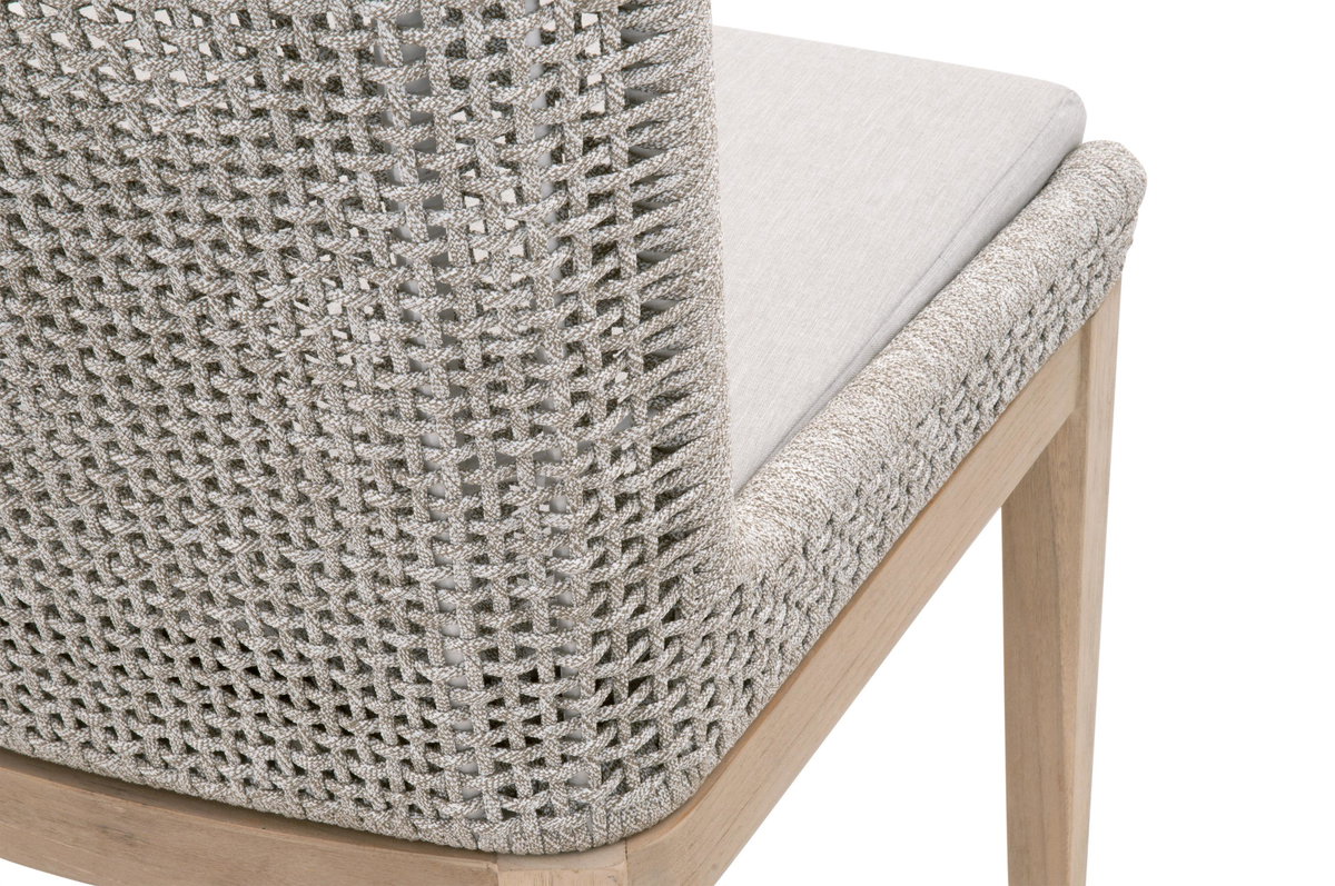 Mesh Outdoor Dining Chair, Set of 2, by Essentials for Living, 22" width x 37.5" height x 25" depth View 7