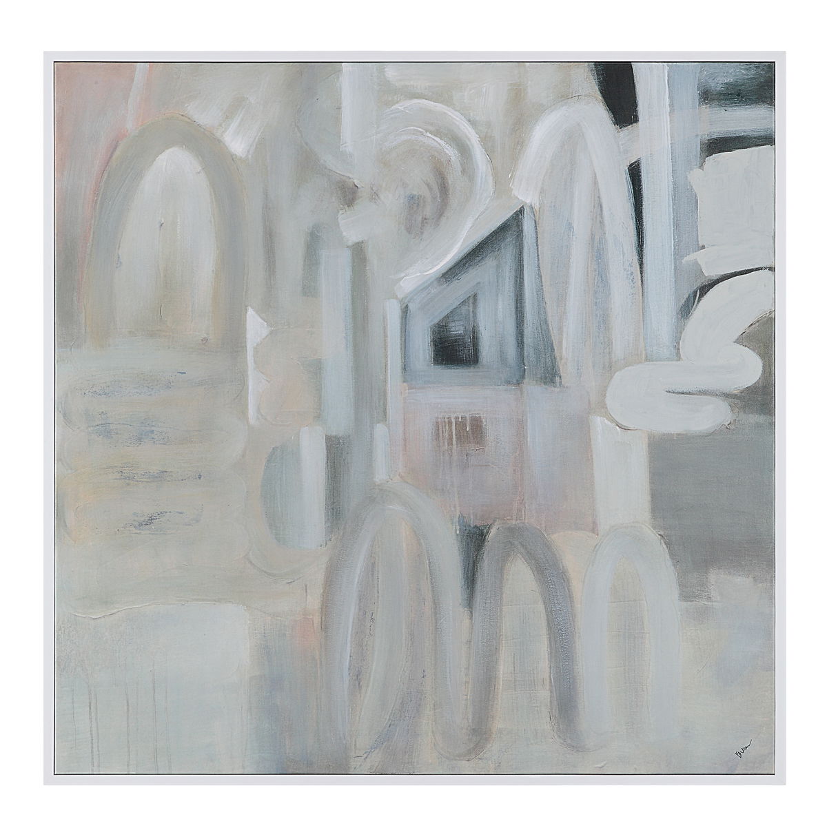 Palazzo  Canvas Art, Painting by Renwil, 48" height x 1.97" depth View 1