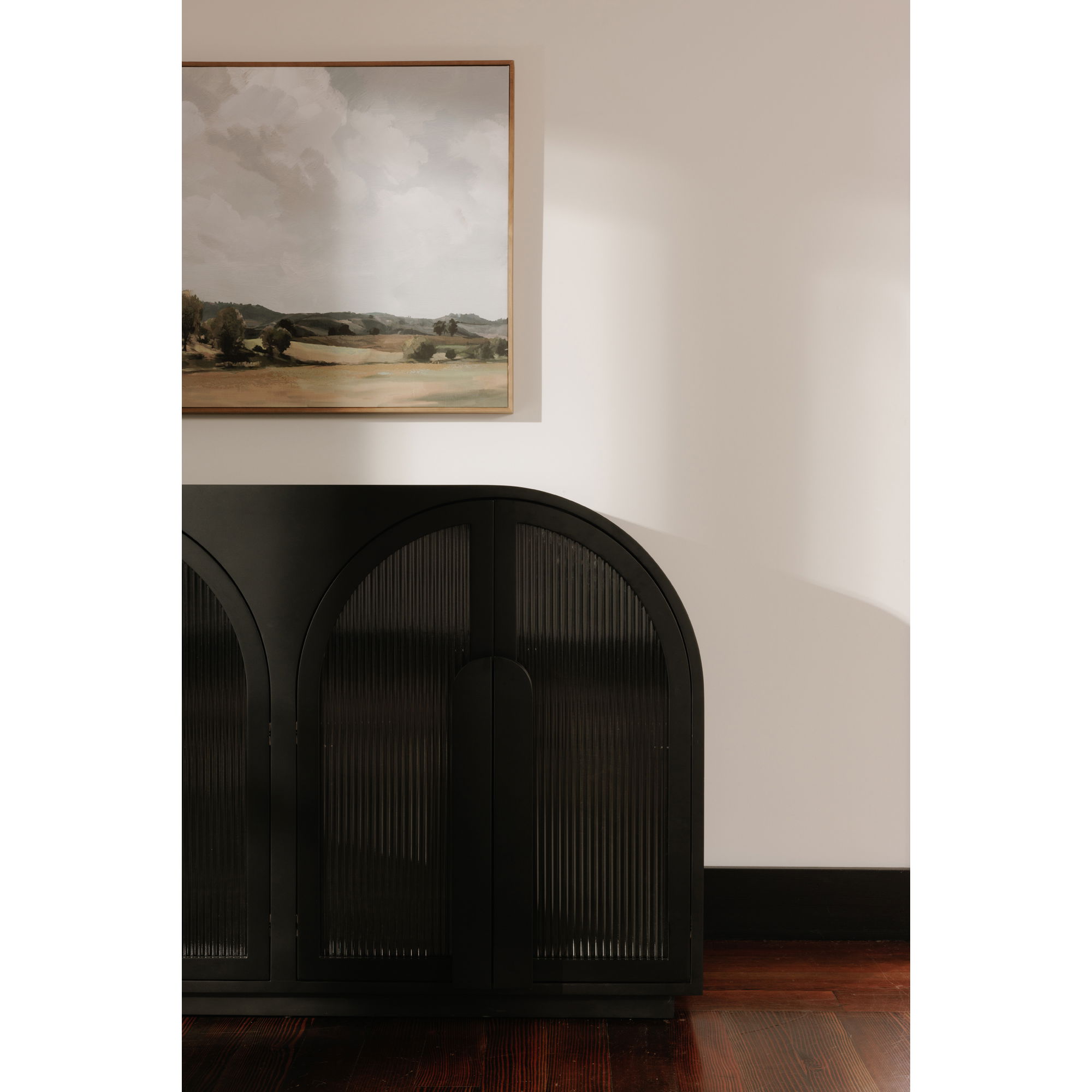 Salone Cabinet Black, Cabinets & Sideboard by Moe's Home, 53" width x 34" height x 18" depth View 11