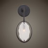 Maxin Dark Bronze 1 Light Sconce, by Uttermost, 6.12" width x 1'3" height x 5.25" depth thumbnail 2