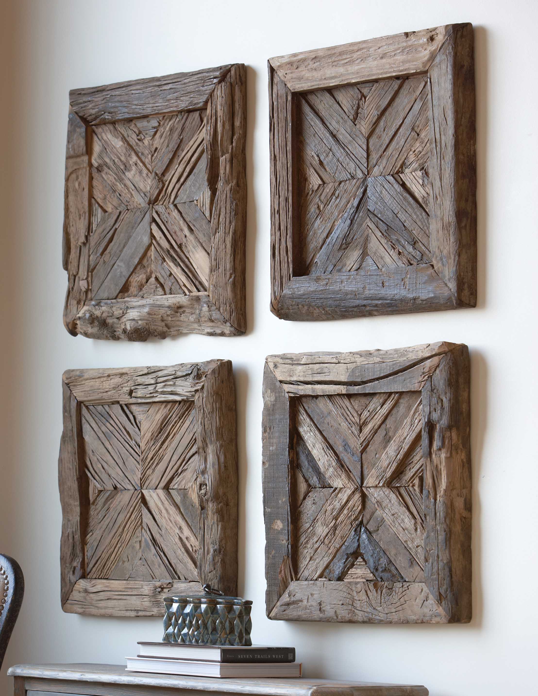 Rennick Reclaimed Wood Wall Art large image 