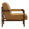 Jordi Occasional Chair Ochre, Accent Chair by Dovetail, 29.5" width x 35.2" height x 39" depth thumbnail 3