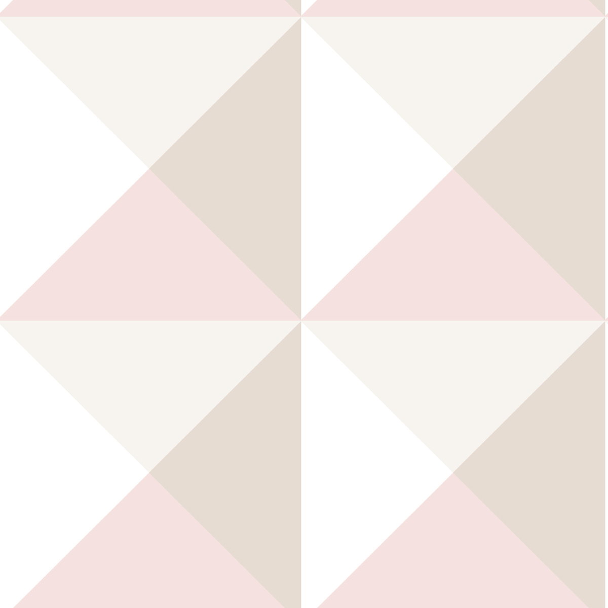 Origami Pink Peel & Stick Wallpaper, by York Wall, 16'6" length x 1'8.5" width x 0.02" depth