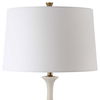 Colette White Stone Floor Lamp, by Uttermost, 19" width x 69" height x 19" depth thumbnail 6