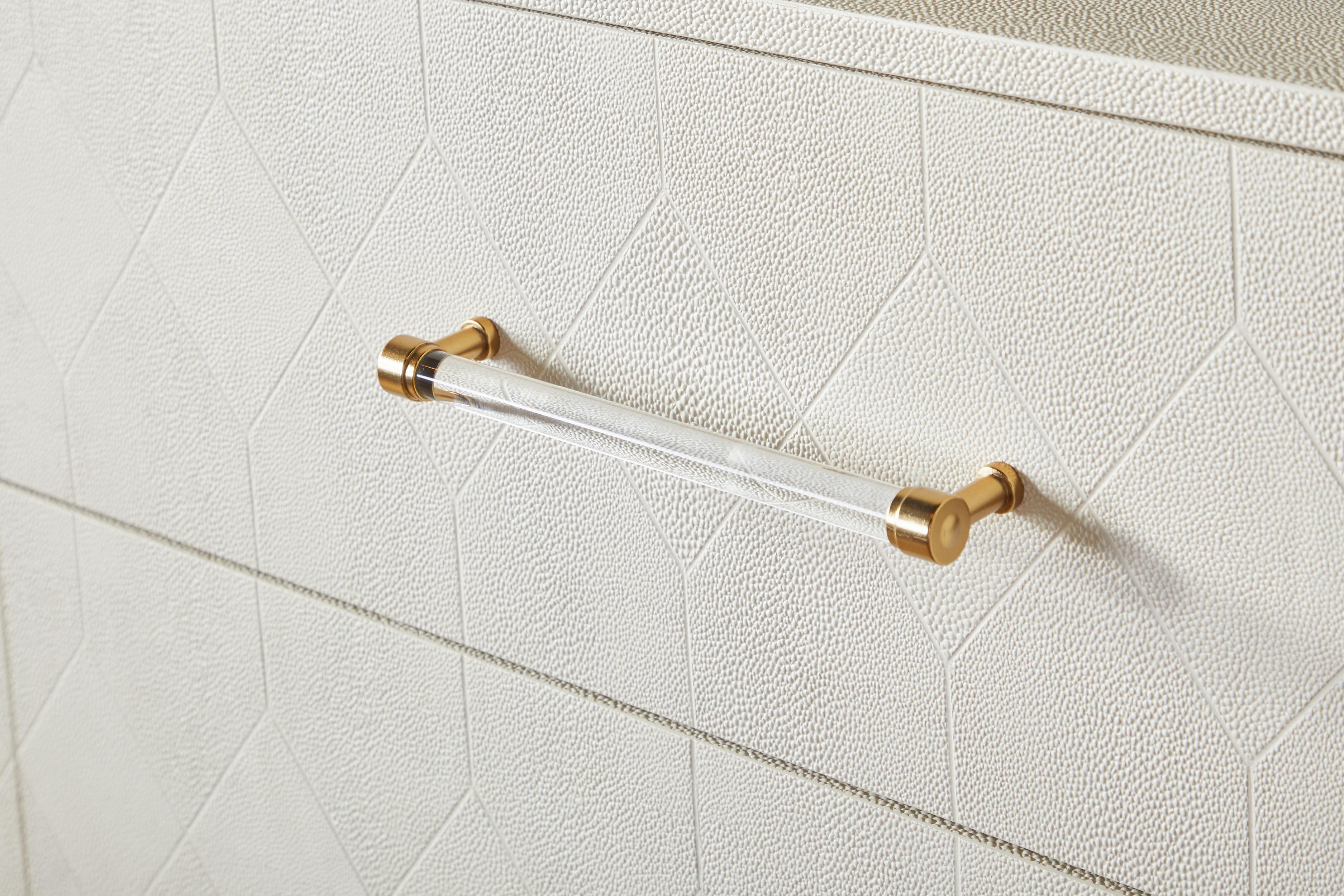 Sonia Shagreen 6-Drawer Double Dresser large image 