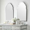 Brayden Frameless Arched Mirror, by Uttermost, 24" width x 40" height x 0.75" depth thumbnail 4