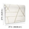Intersect Beige Metallic Wallpaper thumbnail 14