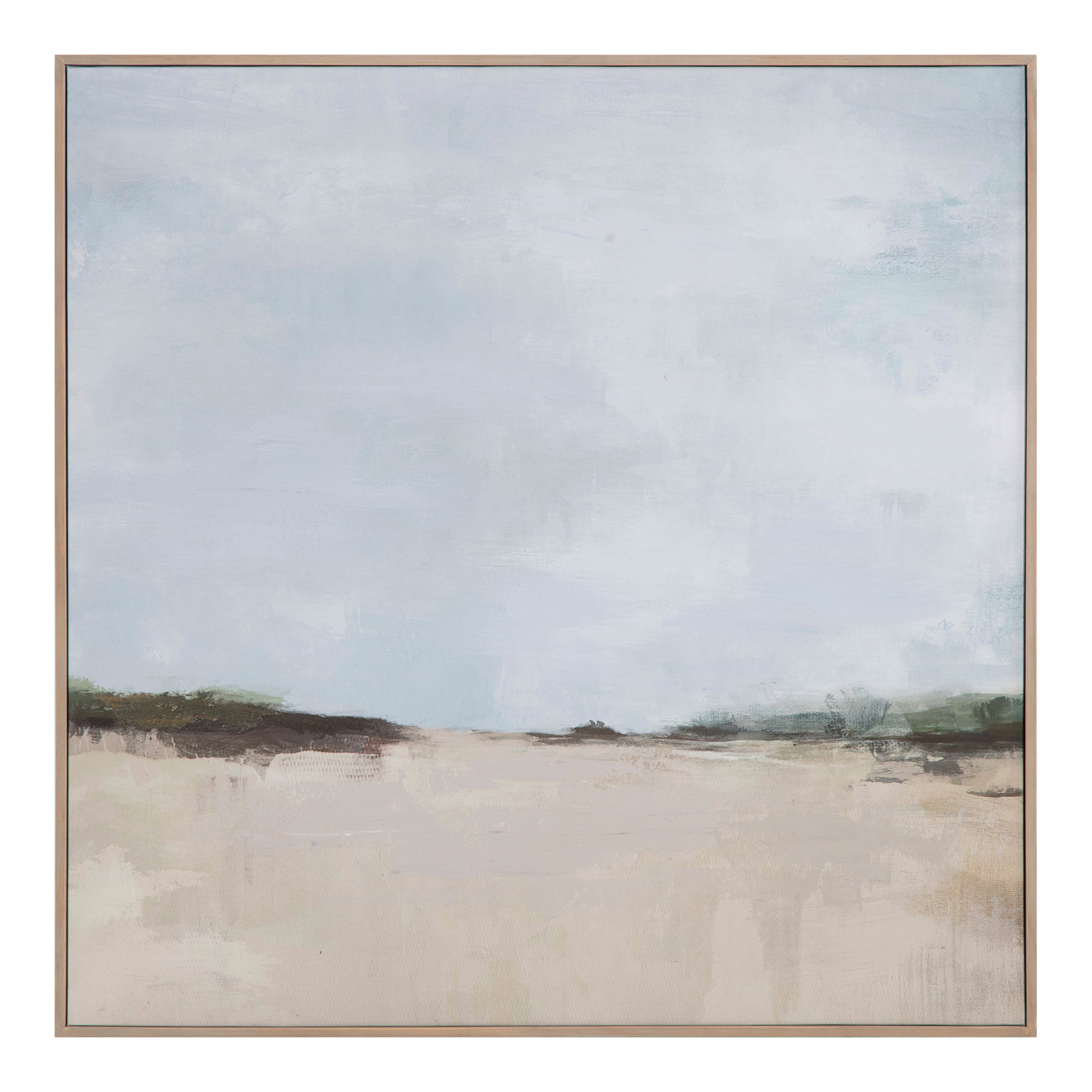 Grasslands Framed Painting, by Moe's Home, 30" width x 30" height x 2" depth View 1