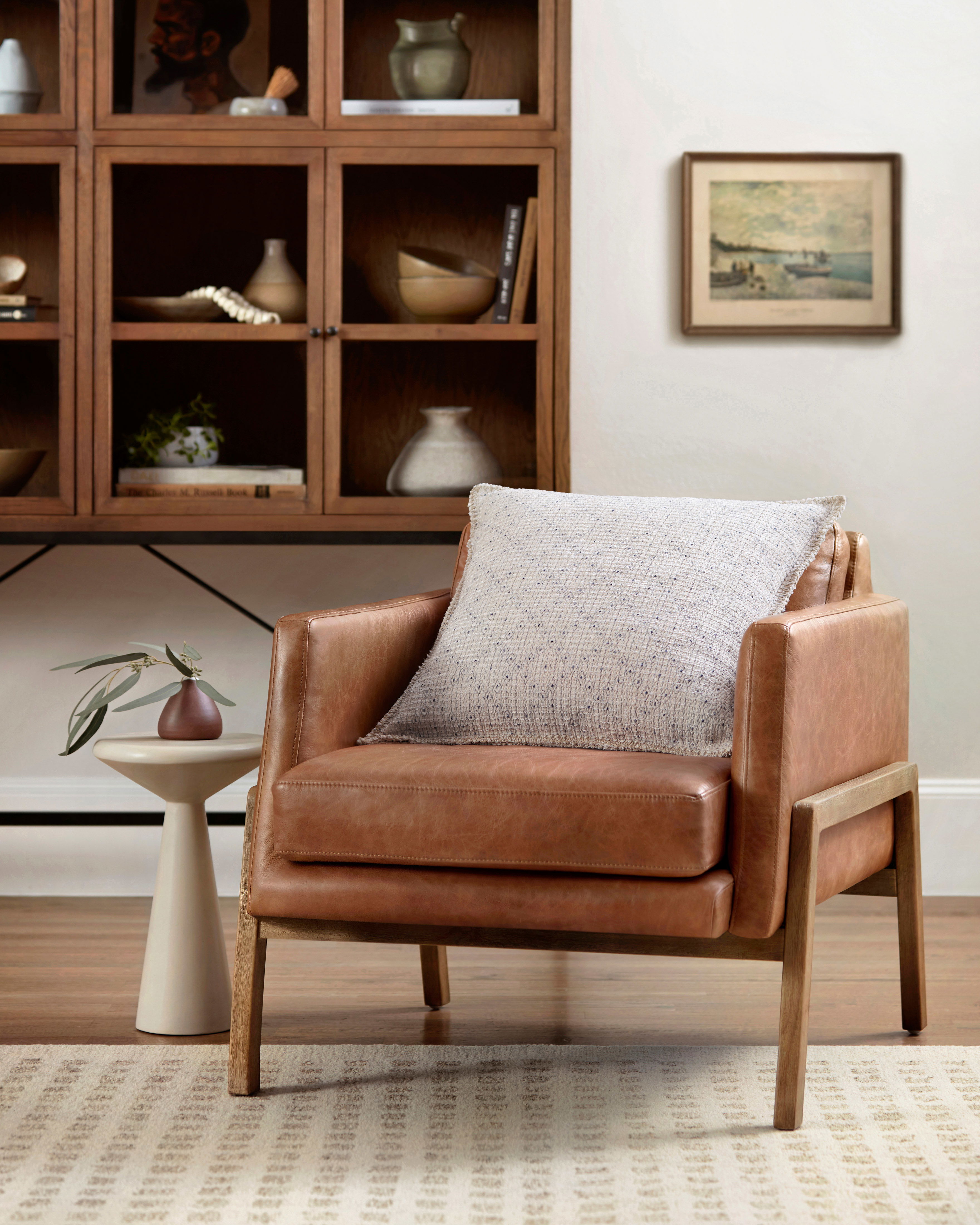 Chris Loves Julia x Loloi Pillows Pillow, Decorative Pillow, 22" length x 22" width View 2