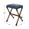 Firth Rustic Navy Counter Stool thumbnail 2