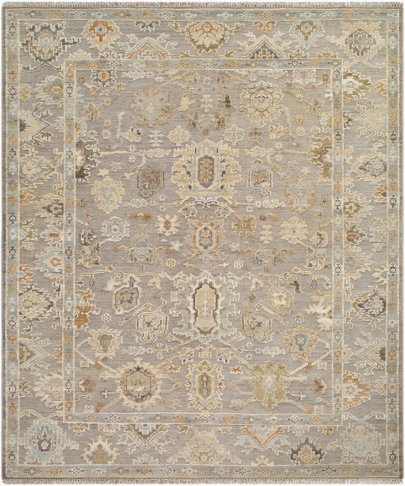 Sinclair Handmade Rug, by Surya, 1'6" length x 1'6" width