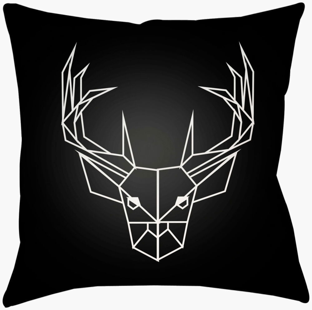 Geometric Caribou Accent Pillow large image 