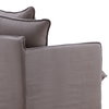 Lexia Sofa Chair Slipcover Stone, Sofas & Sectional by Dovetail, 41.7" width x 29.52" height x 37.8" depth thumbnail 6