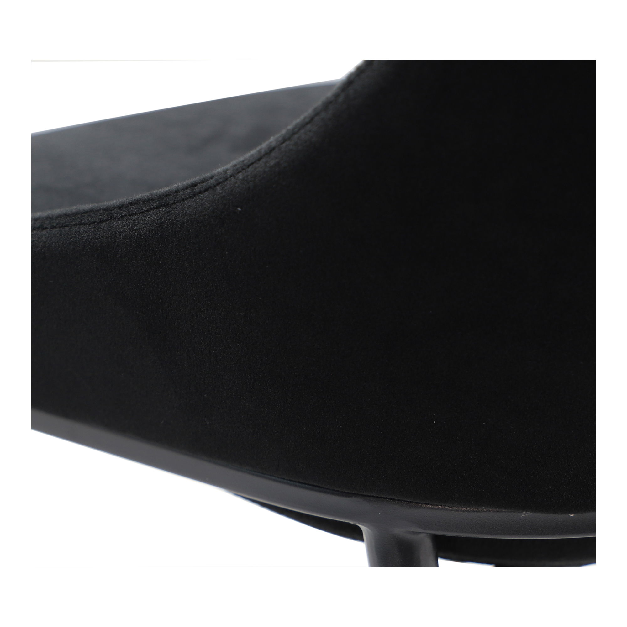 Sedona Dining Chair Shadowed Black Velvet - Set Of Two large image 