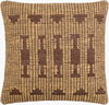 Twareg Accent Pillow, Decorative Pillow by Surya, 18" length x 18" width thumbnail