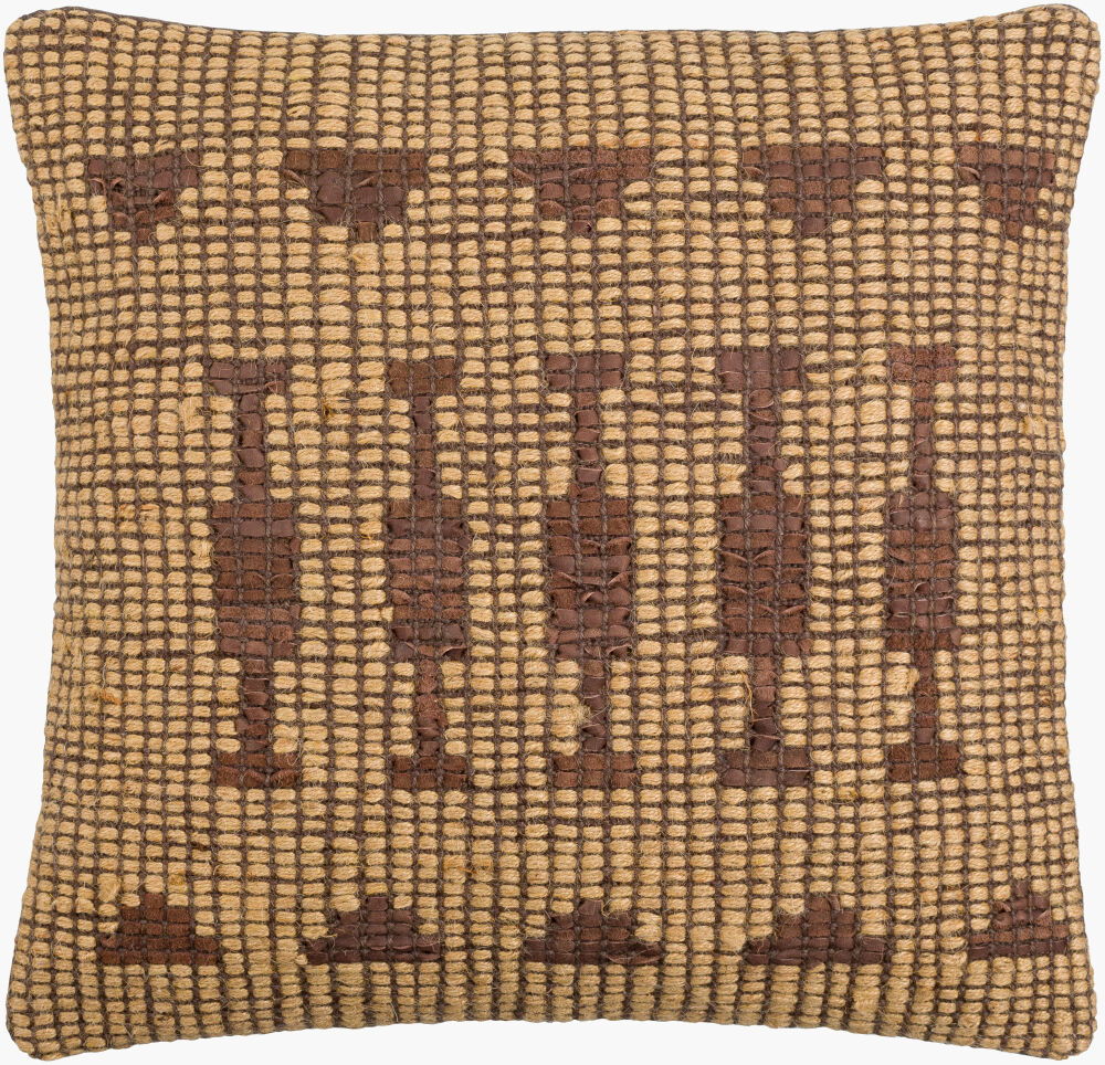 Twareg Accent Pillow, Decorative Pillow by Surya, 18" length x 18" width