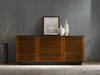 64' Rowan Media Center, Amber, Media Console by Greenington, 64.5" length x 20" width x 27.75" height thumbnail 6