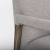 Palisades Gray Fabric with Brown Wood Frame Accent Chair thumbnail 7