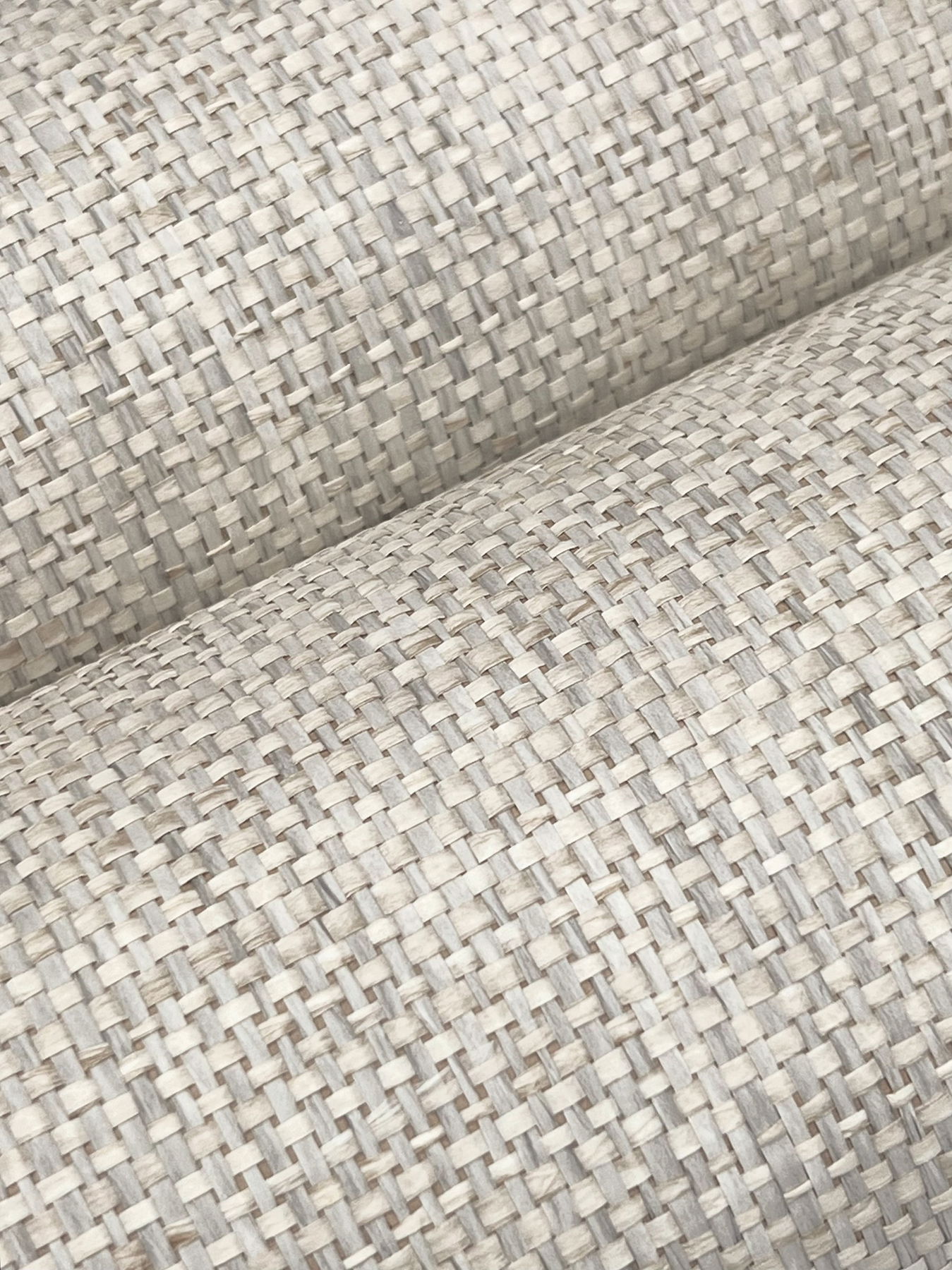 Kami Paperweave Fog Wallpaper large image 