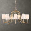 Seville 9 Light Gold Chandelier thumbnail 1