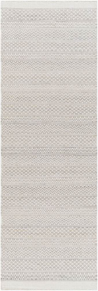 Azalea Handmade Rug, by Surya, 8' length x 2'6" width