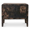Iris Nightstand Distressed Black thumbnail 0