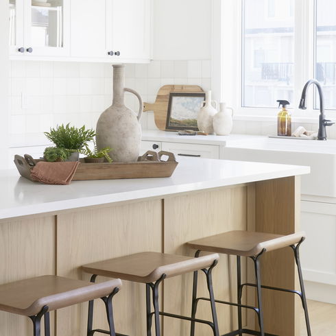 Zenni  Warm Beige Ceramic Vase