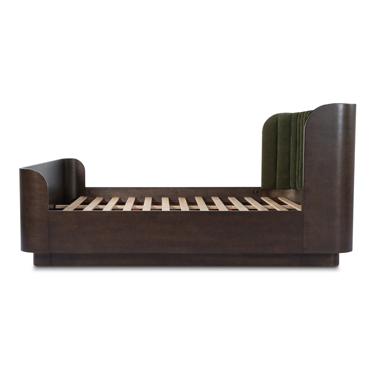 Scarlette Queen Bed Cedar Green, by Moe's Home, 63" width x 41.5" height x 85" depth View 2