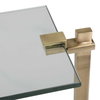 Butler Brass Accent Table, Side & End Table by Uttermost, 11" width x 23.5" height x 8" depth thumbnail 9